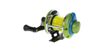 Lews Crappie Thunder Spinning Fishing Reel, 2 Bearing  System, Size 100 Reel, 51:1 Gear Ratio, Right Or Left-Hand Retrieve,  Crappie Thunder Green