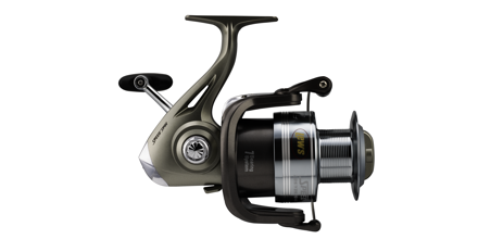  Lew's (LLS50C) Laser Lite Freshwater Spinning Fishing Reel,  Size 50 Reel, Right or Left-Hand Retrieve, 5.0:1, Zero Reverse 1-Way Clutch  Bearing, Silver : Sports & Outdoors