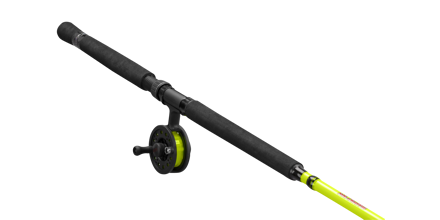 3 EA LEWS MR CRAPPIE SLAB SHAKER SPINNING COMBO 7' CRAPPIE ROD AND